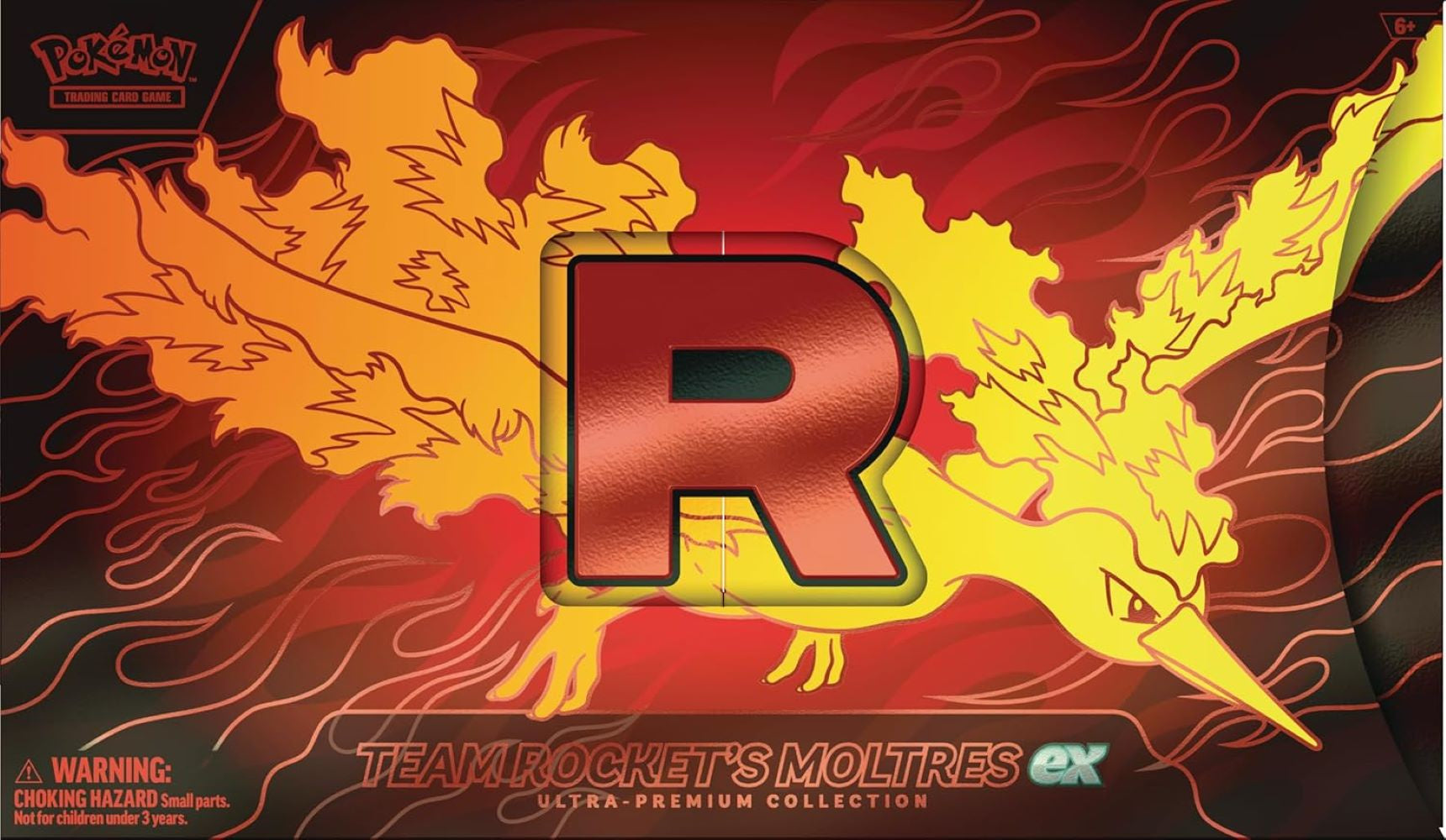 Pokemon: Team Rocket's Moltres ex Ultra Premium Collection