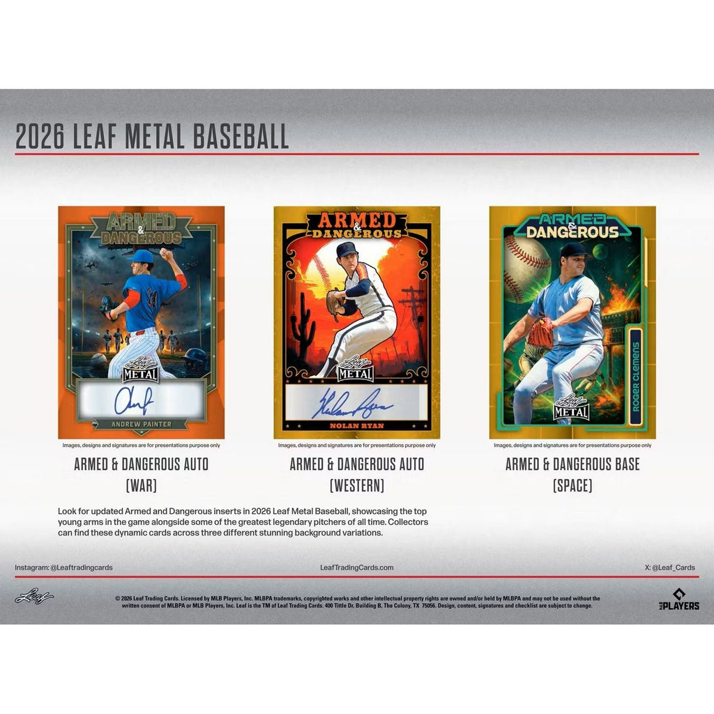 2026 Leaf Metal Baseball Hobby Box