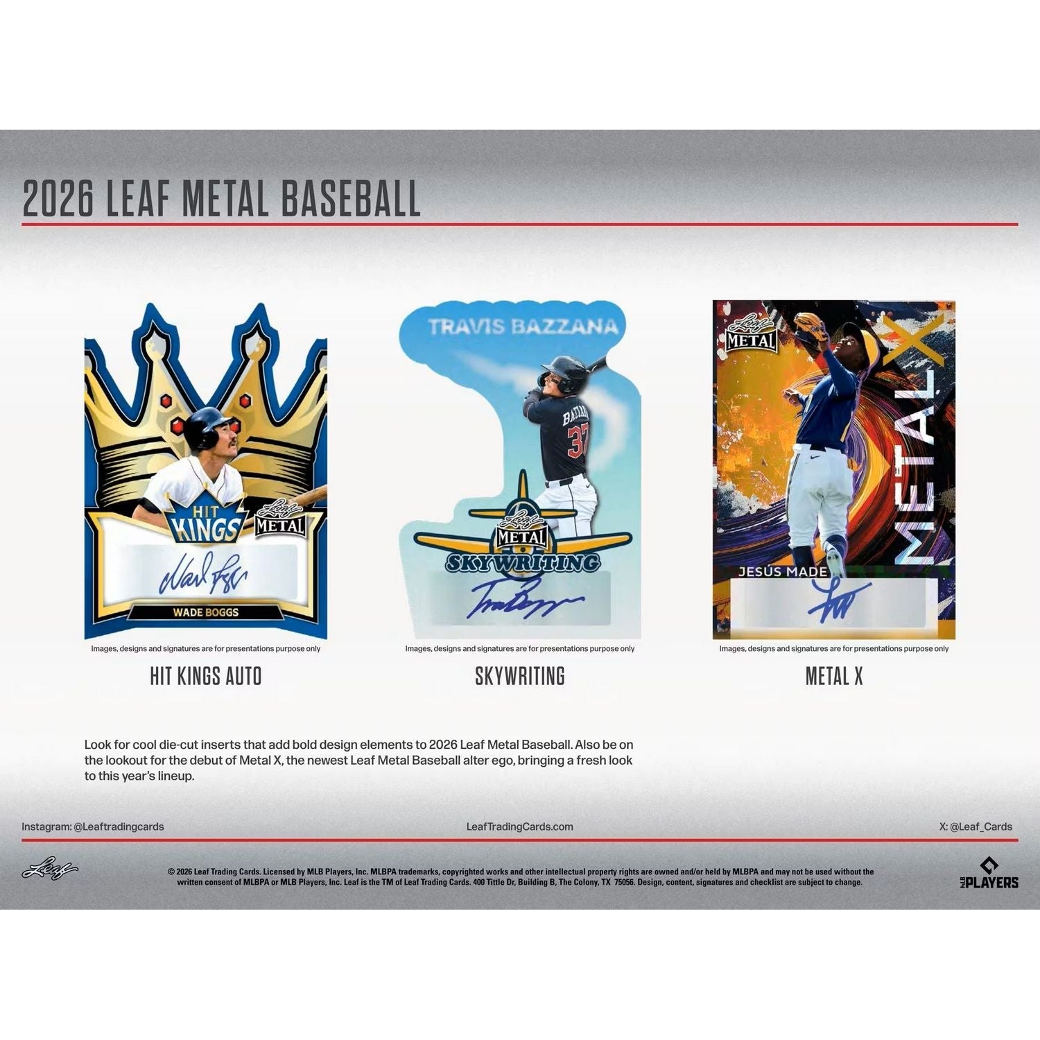 2026 Leaf Metal Baseball Hobby Box