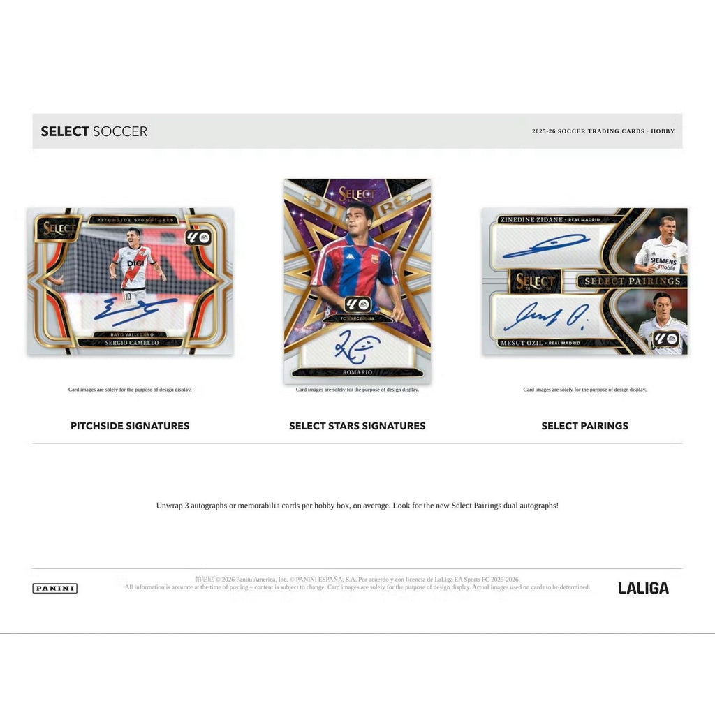 2025-26 Panini Select La Liga Soccer Hobby Box