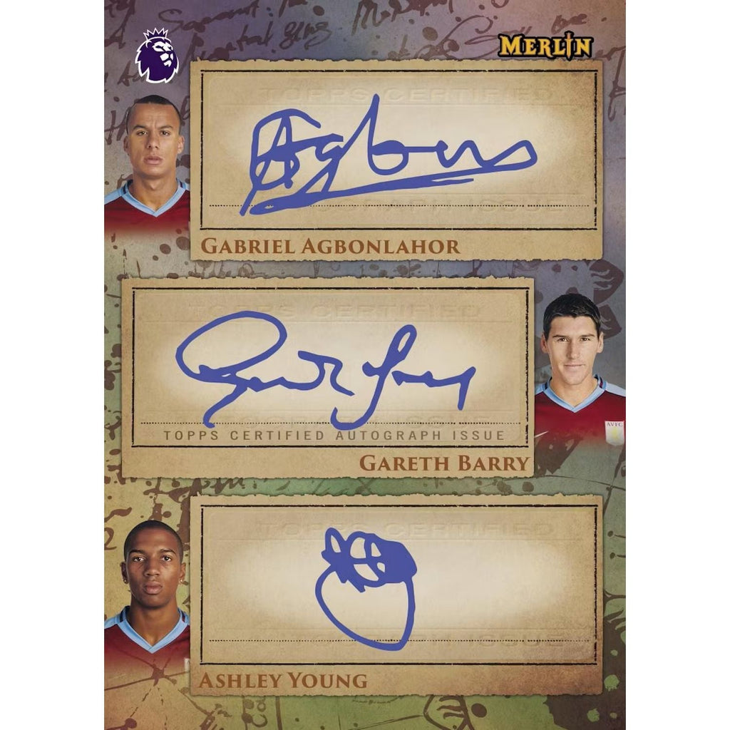 2025-26 Topps Merlin Premier League EPL Soccer Hobby Box