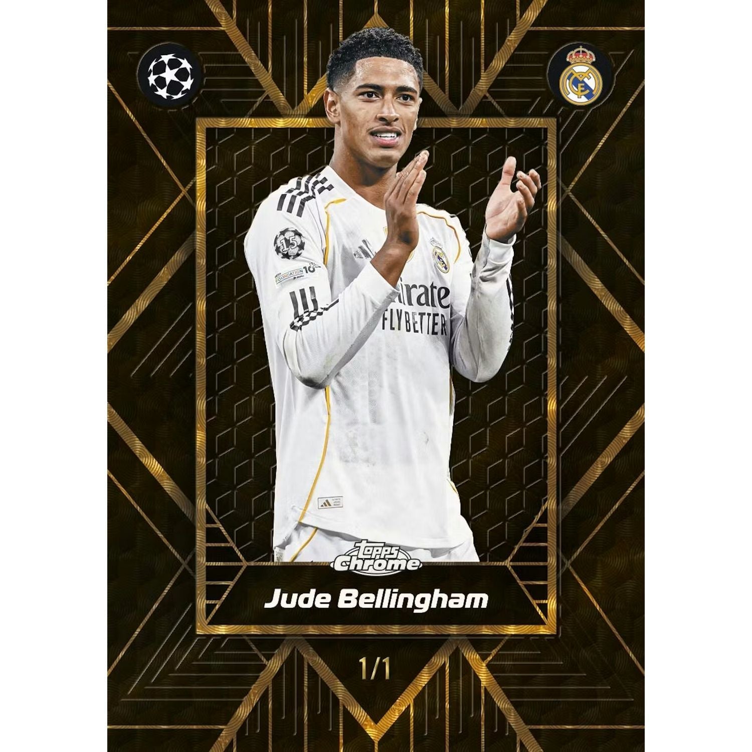 2025-26 Topps Chrome UEFA Club Competitions Soccer Breaker’s Delight 6-Box Case