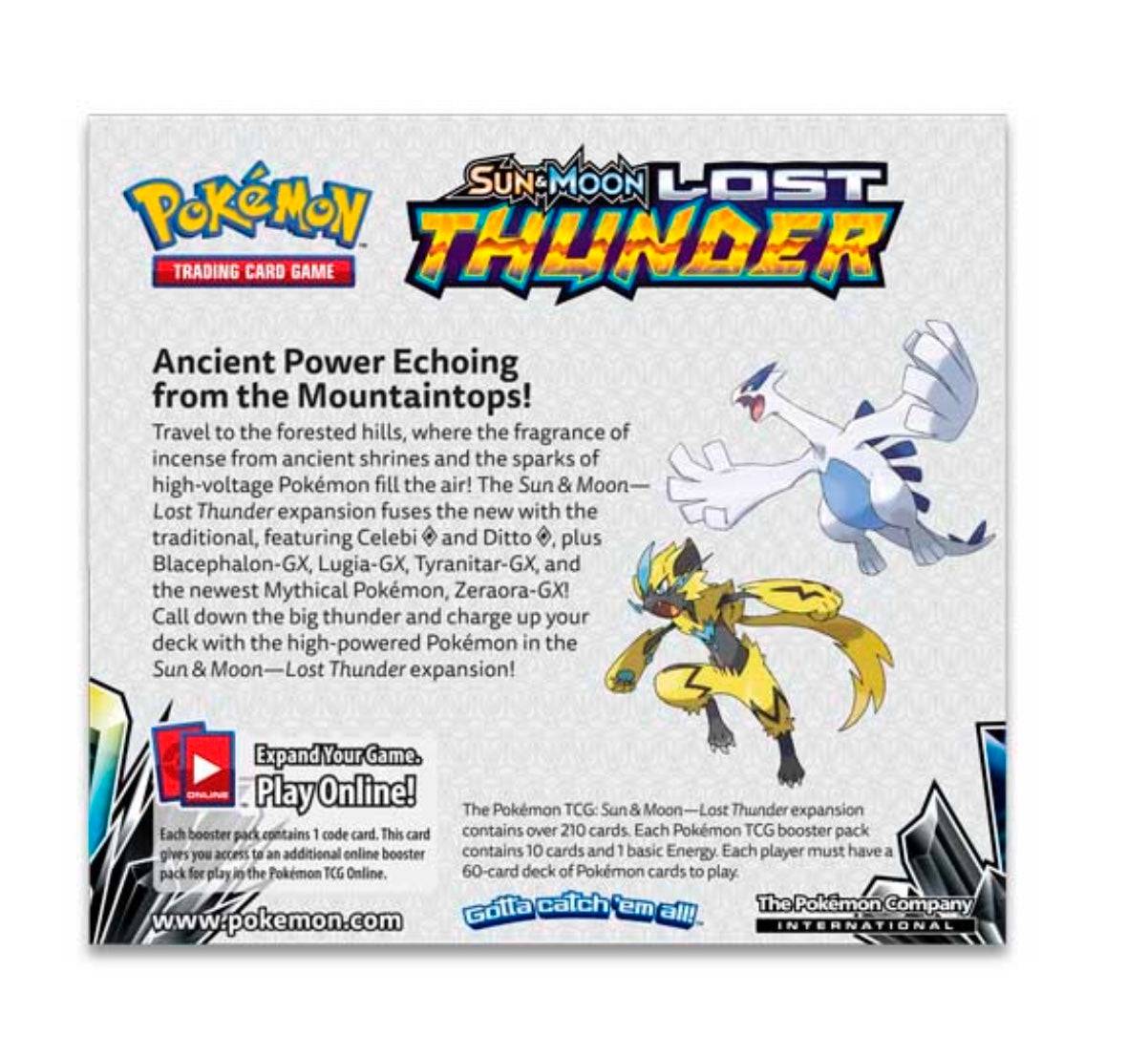 Pokemon - TCG - Lost Thunder Booster Box Options