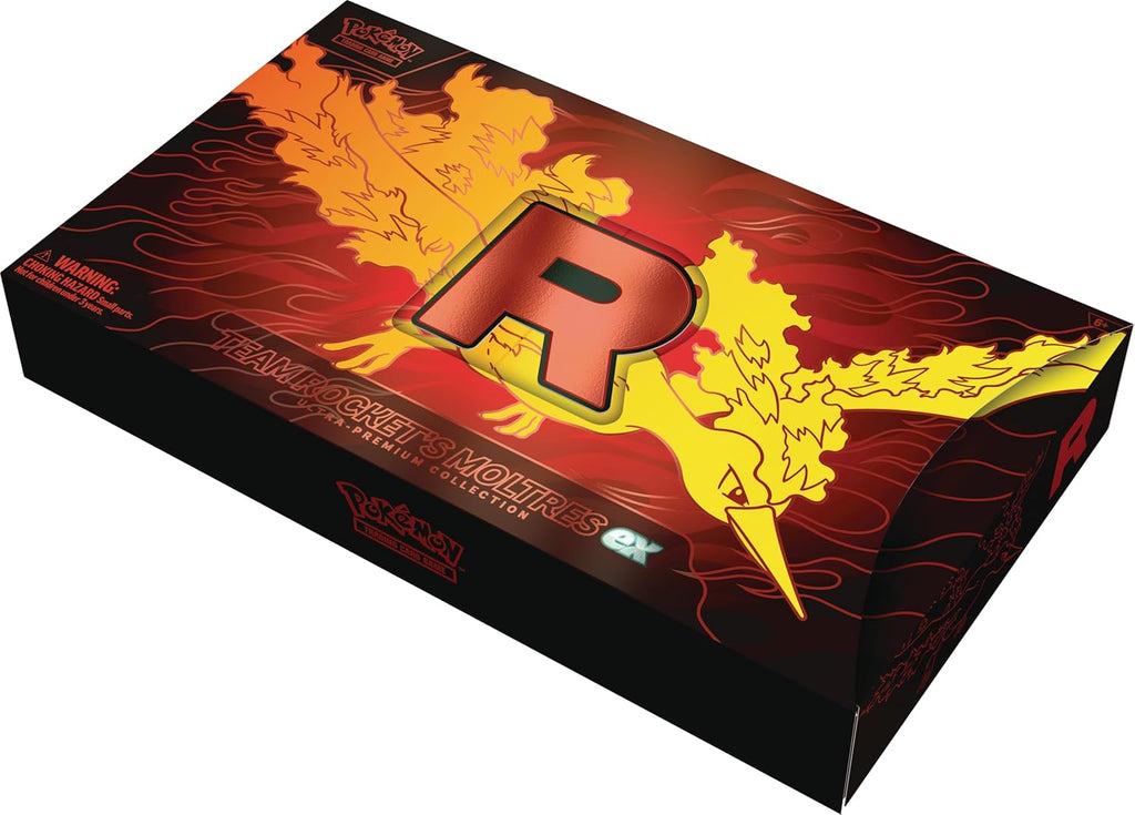 Pokemon: Team Rocket's Moltres ex Ultra Premium Collection