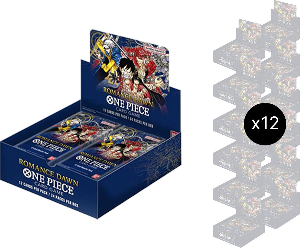 Booster Box Case (Wave 2 - White) [OP01] - Unopened