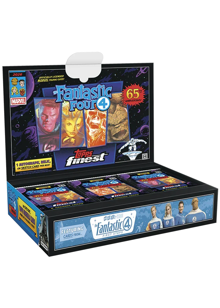 2026 Topps Finest Fantastic Four 65th Anniversary- Hobby Box