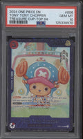 Tony Tony Chopper One Piece Card Game Treasure Cup Top 64 #006 PSA 10