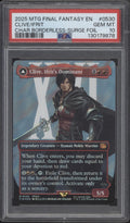 Clive, Ifrit's Dominant MTG Final Fantasy Character Borderless Surge Foil PSA 10