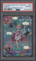 Sugar One Piece Card Game OP14-EB04 Special Alternate Art #065 PSA 10
