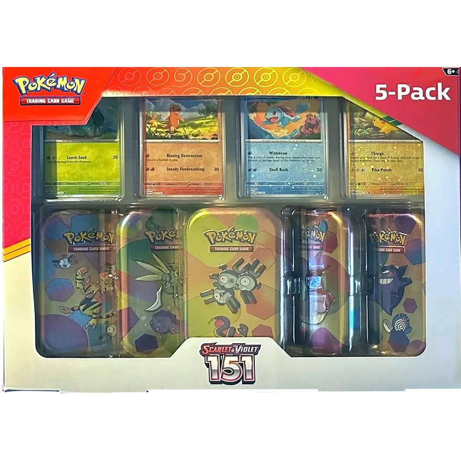 Pokemon: Scarlet & Violet 151 Mini Tin 5-pack (Magneton)