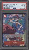 Yamato One Piece Card Game EB02 Alternate Art #006 PSA 10