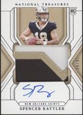 Spencer Rattler 2024 Panini National Treasures Swatch RC Auto 66/99 #171