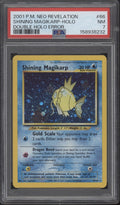 Shining Magikarp Pokemon Neo Revelation Double Holo Error #66 PSA 7