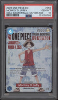 Monkey D Luffy One Piece Card Game College Basketball US Voyage #055 PSA 10 #1