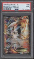 White Kyurem ex Pokemon Boundaries Crossed Full Art #146 PSA 9