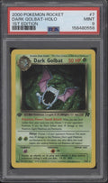 Dark Golbat Pokemon Team Rocket Holo 1st Edition #7 PSA 9