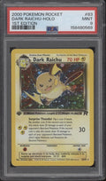 Dark Raichu Pokemon Team Rocket Holo 1st Edition #83 PSA 9 #2