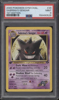 Sabrina's Gengar Pokemon Gym Challenge 1st Edition #29 PSA 9