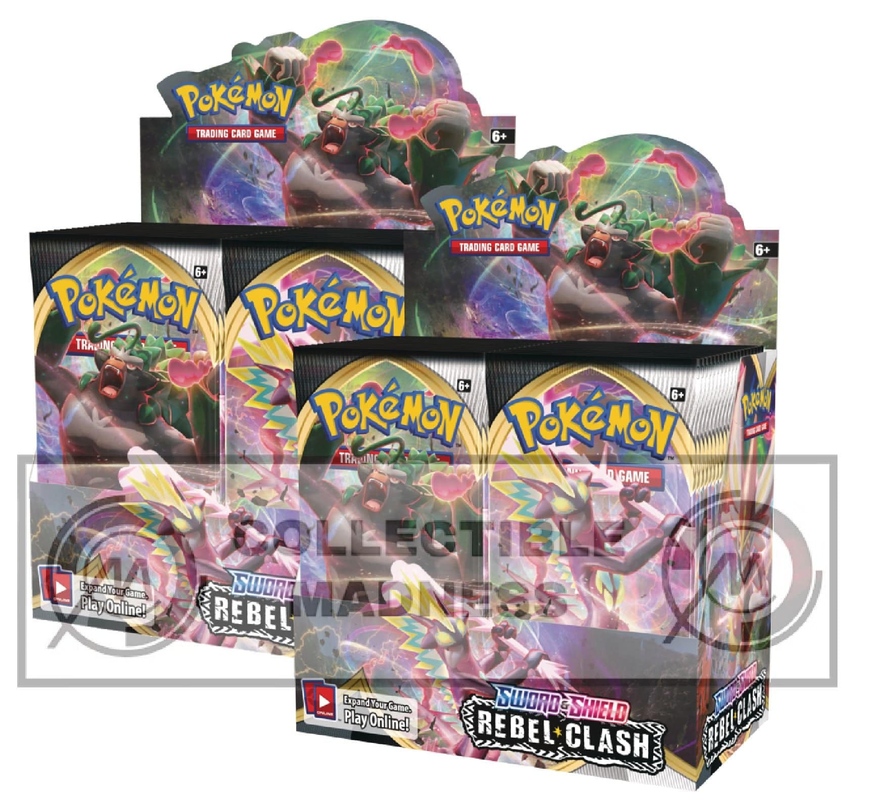 Pokemon - TCG - Rebel Clash Booster Box Options