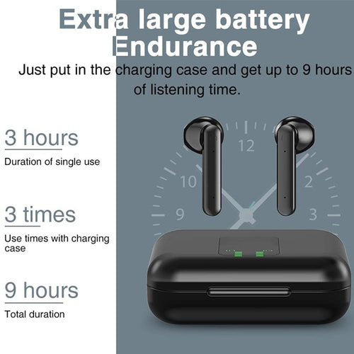 TCG Craze Bluetooth 5.0 Wireless Earbuds with Touch Control, HD Calls & Long Battery Life