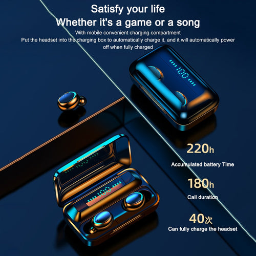 TCG Craze TWS Gaming Earbuds with LED Display, ENC Noise Cancellation, Bluetooth 5.4 & 220H Battery Backup