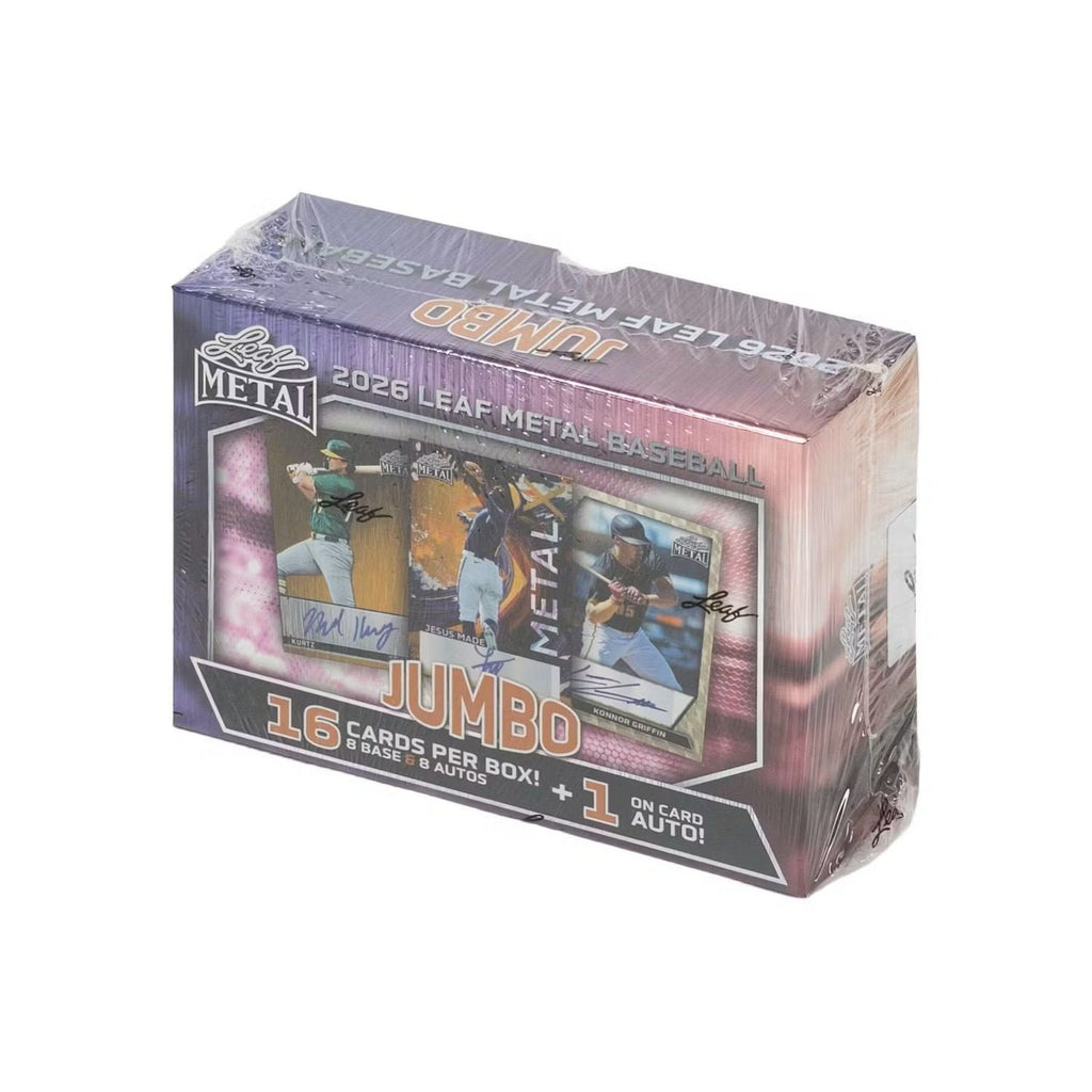 2026 Leaf Metal Baseball Jumbo Box