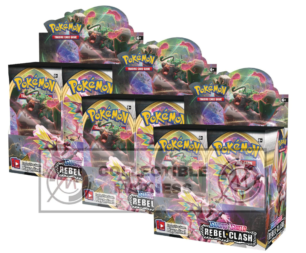 Pokemon - TCG - Rebel Clash Booster Box Options