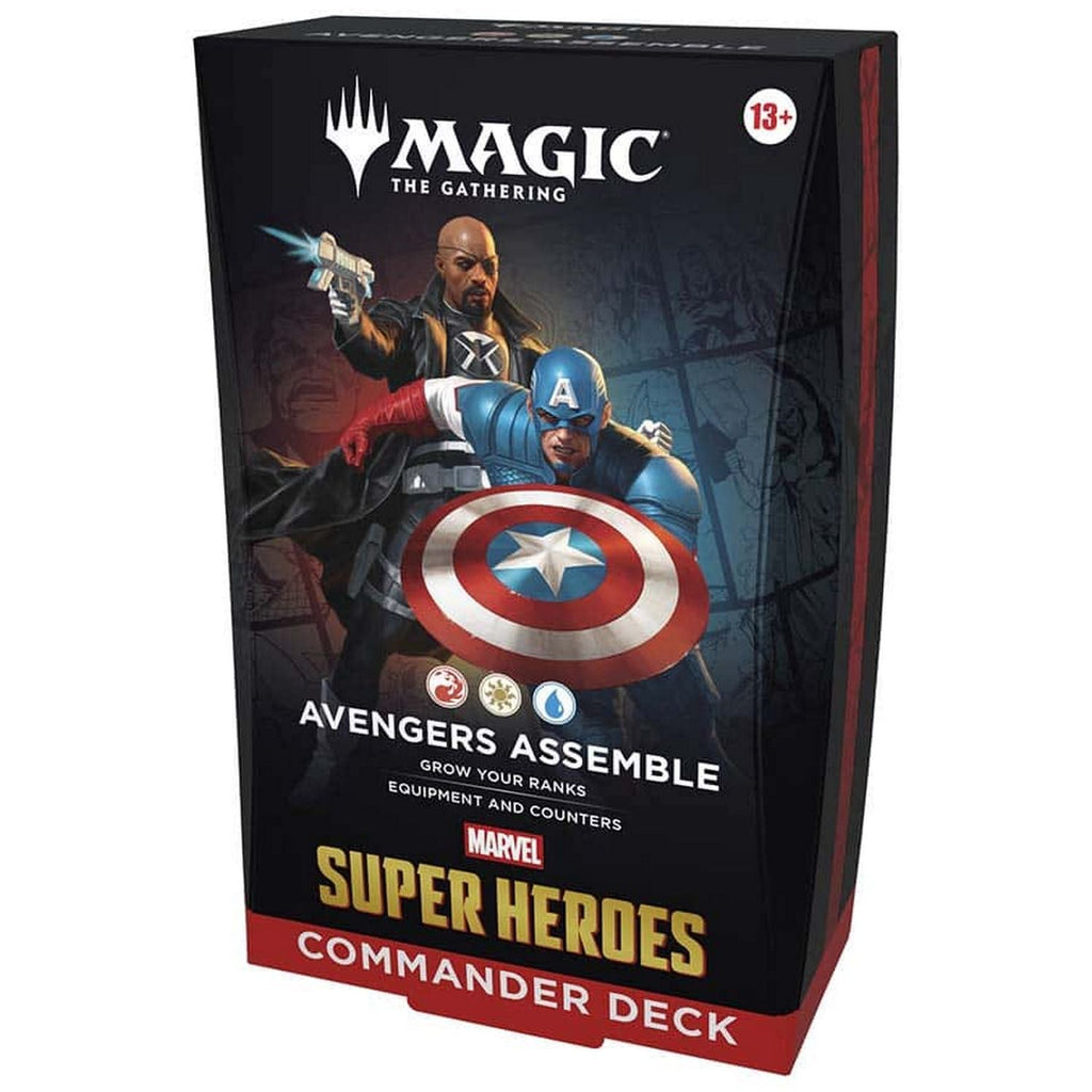 Magic the Gathering: Marvel Super Heroes Commander Decks (Set of 4)