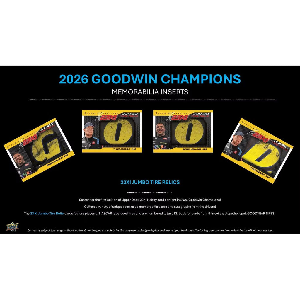 2026 Upper Deck Goodwin Champions Hobby Box *Contact Us To Order*