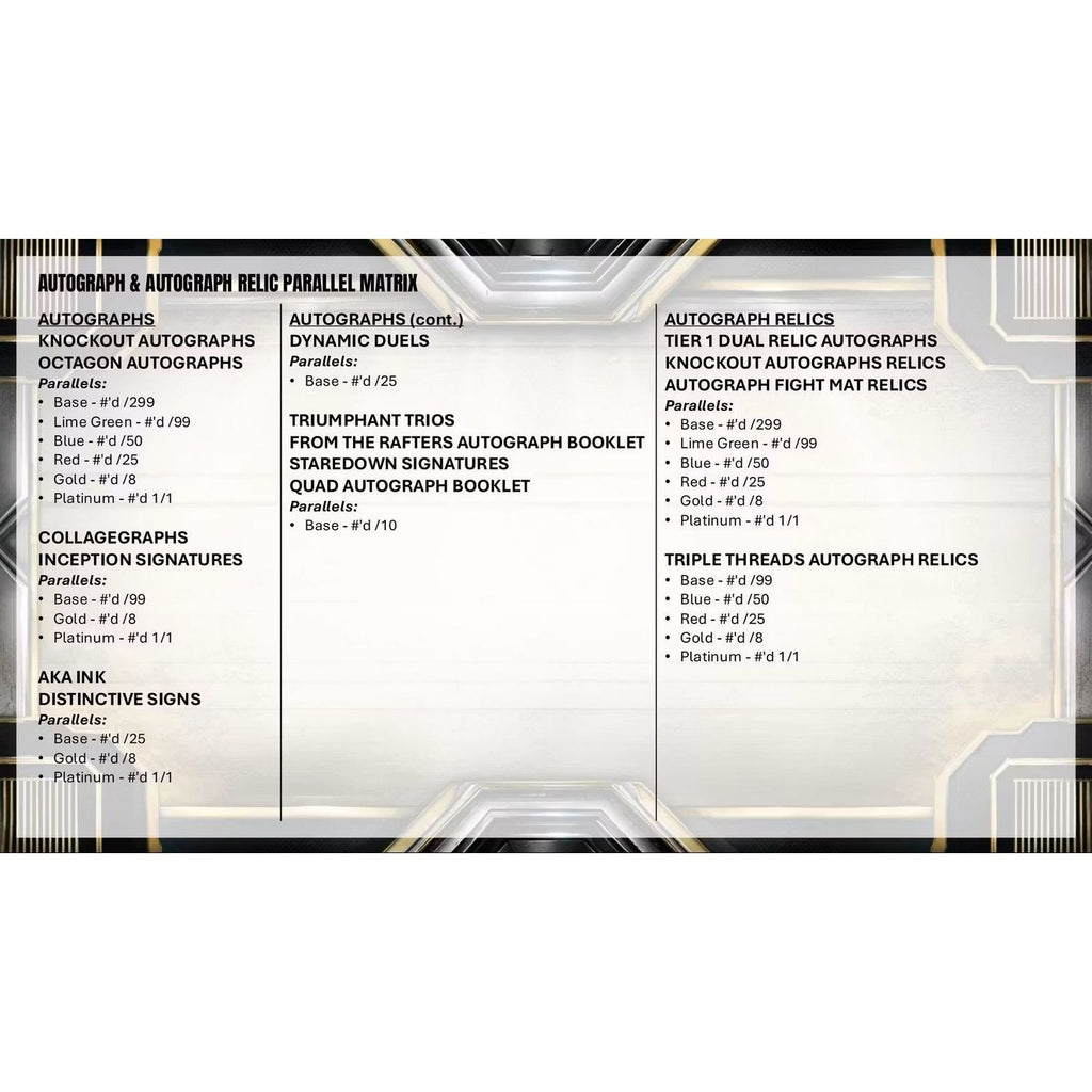 2026 Topps Knockout UFC Hobby Box