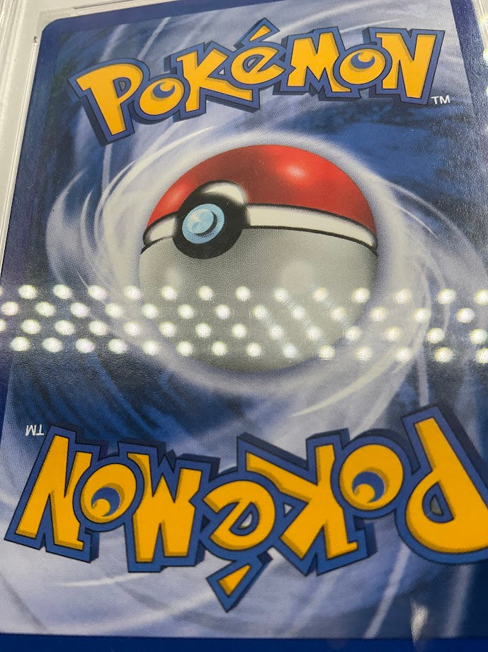 Shining Magikarp Pokemon Neo Revelation Double Holo Error #66 PSA 7