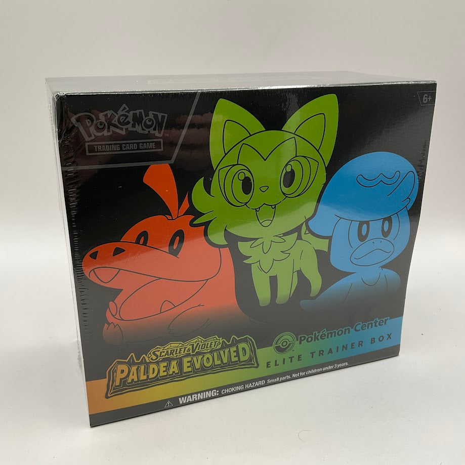 Pokemon: Scarlet & Violet Paldea Evolved Elite Trainer Box Pokemon Center Exclusive