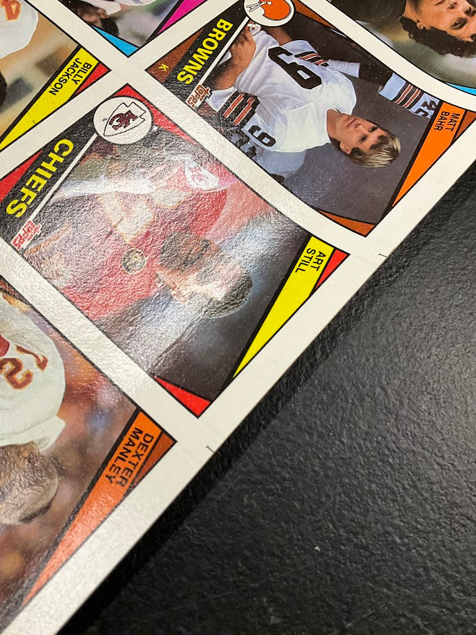 1984 Topps Football Full Set Uncut Sheets *See All Photos & Description*