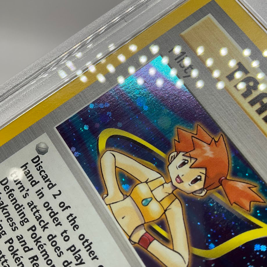 Misty Pokemon Gym Heroes Holo 1st Edition #18 PSA 9