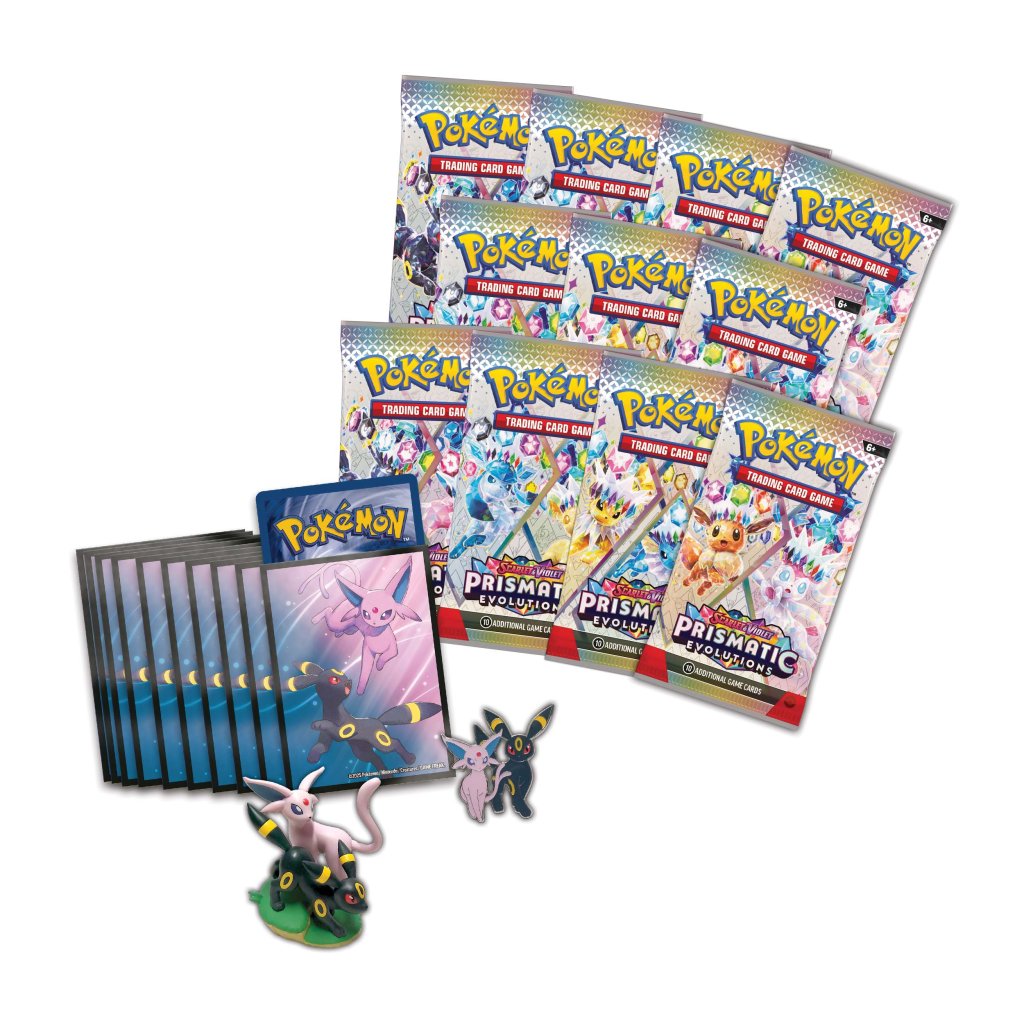 ** DAMAGED** Pokemon - TCG - Prismatic Evolutions Premium Figure Collection