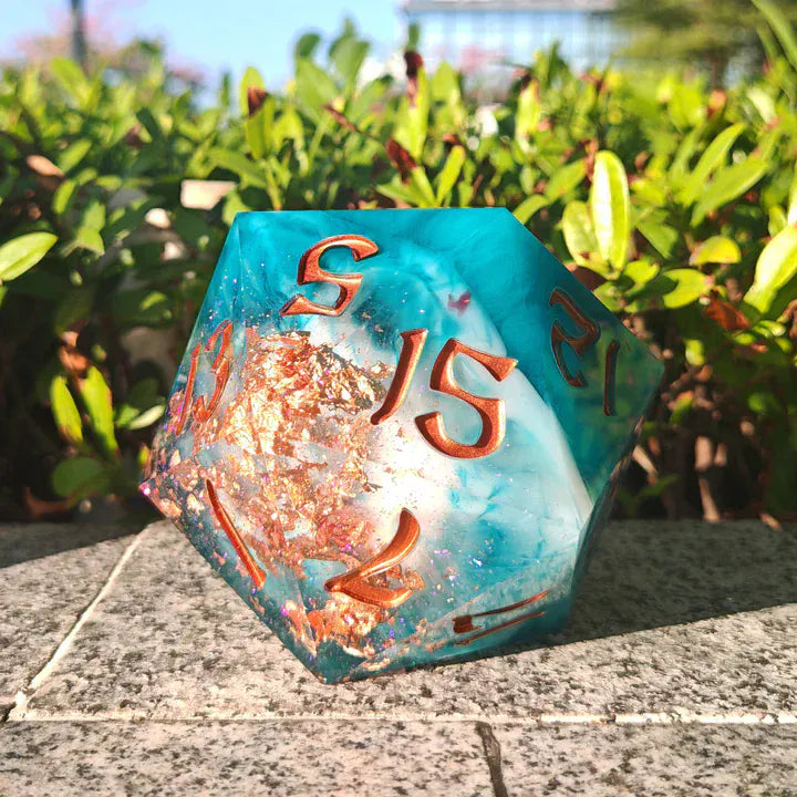 HY00542: Captured Magic 100mm Chonk D20 - Cloudfall