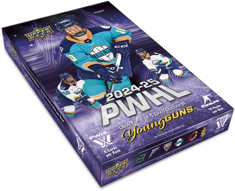 2024-25 Upper Deck PWHL Hockey Hobby Box (Canada Only)