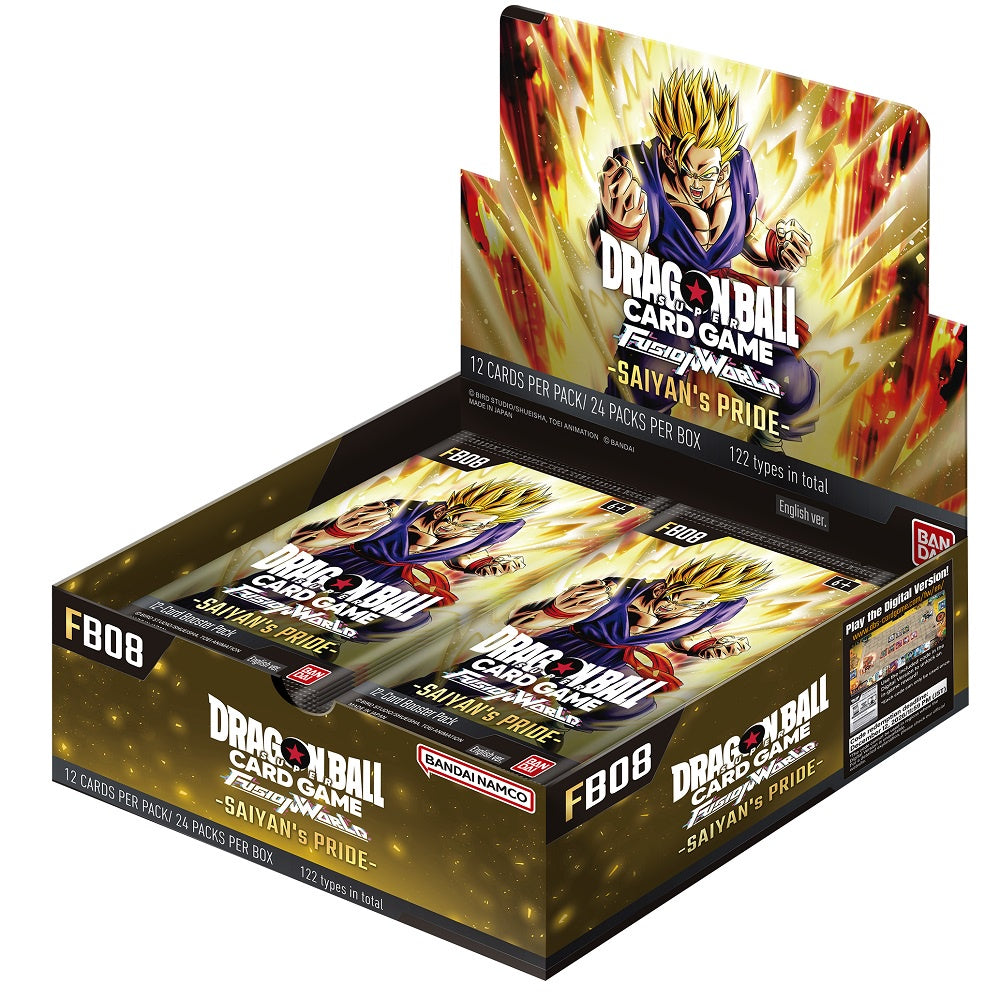 Dragon Ball Super: Fusion World Saiyan's Pride FB08 Booster Box