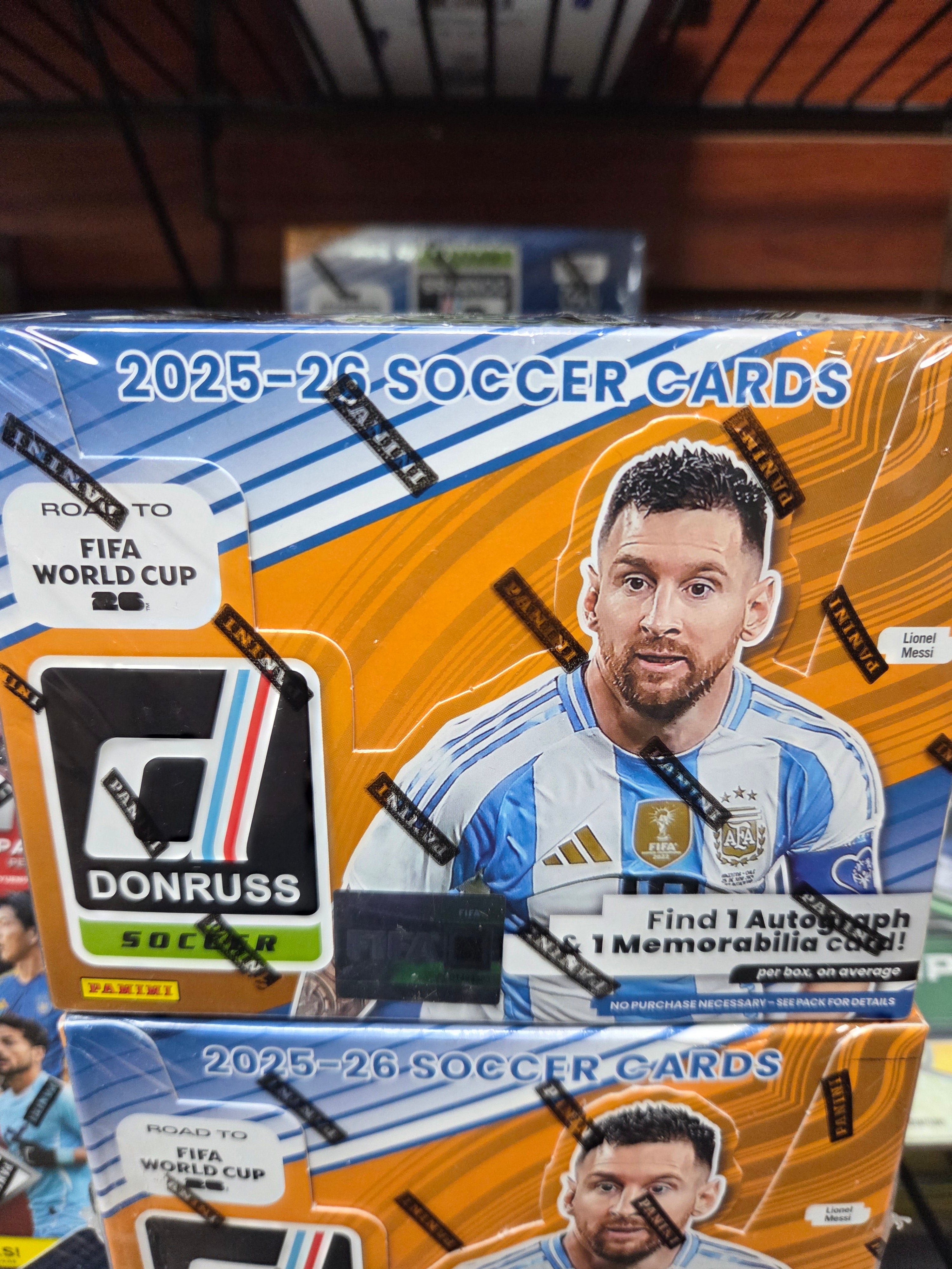 Soccer - Road to Fifa World Cup Donruss 2025-26 Hobby Box
